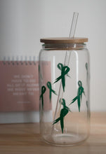 Load image into Gallery viewer, Mito 12oz Awareness Ribbon Glass
