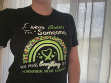 Load image into Gallery viewer, Mito T-Shirts - I wear Green for someone who means everything to me
