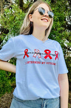 Load image into Gallery viewer, Stroke Awareness - I Determine my outcome T-Shirt
